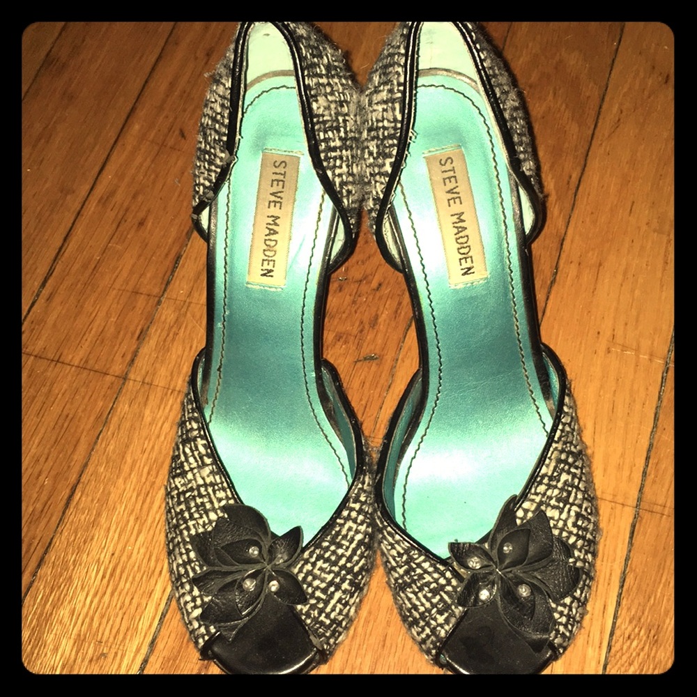 Steve Madden peep toe Heels